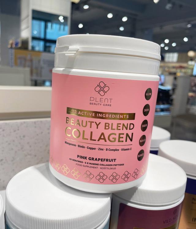 plent beauty blend collagen elderberry fra helsam i lyngby
