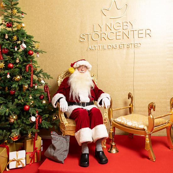 Julemanden i Lyngby Storcenter
